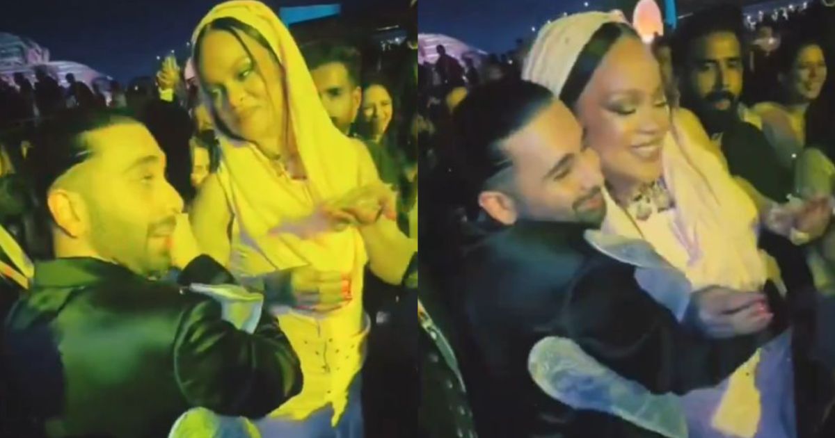 VIDEO: Rihanna Stole Orry’s Earring At Anant Ambani-Radhika Merchants’s Pre-Wedding Bash?