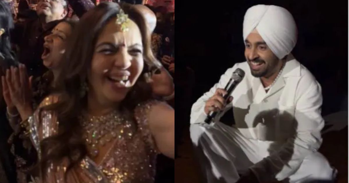 Anant-Radhika Pre-Wedding Celebrations: Nita Ambani Teaches Diljit Dosanjh To Say THIS In Gujarati