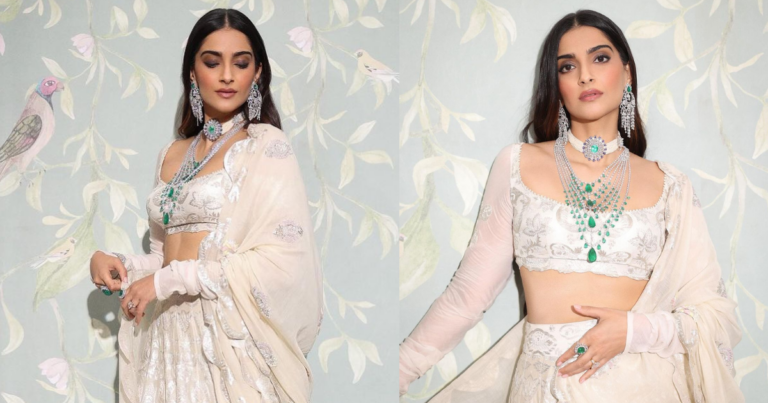 Sonam Kapoor In White Lehenga At Anant Ambani-Radhika Merchant’s Pre-Wedding Is A Vision To Behold