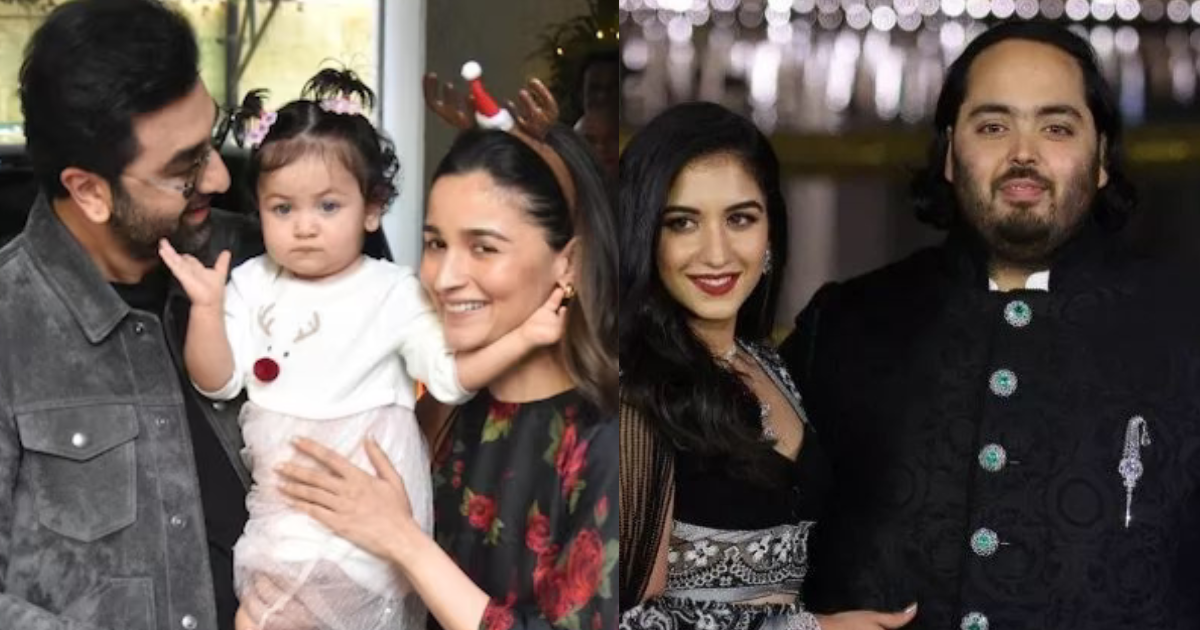 Ranbir Kapoor and Raha’s Cute Moment With Abhishek Bachchan At Anant Ambani-Radhika Merchant’s Pre-Wedding Bash