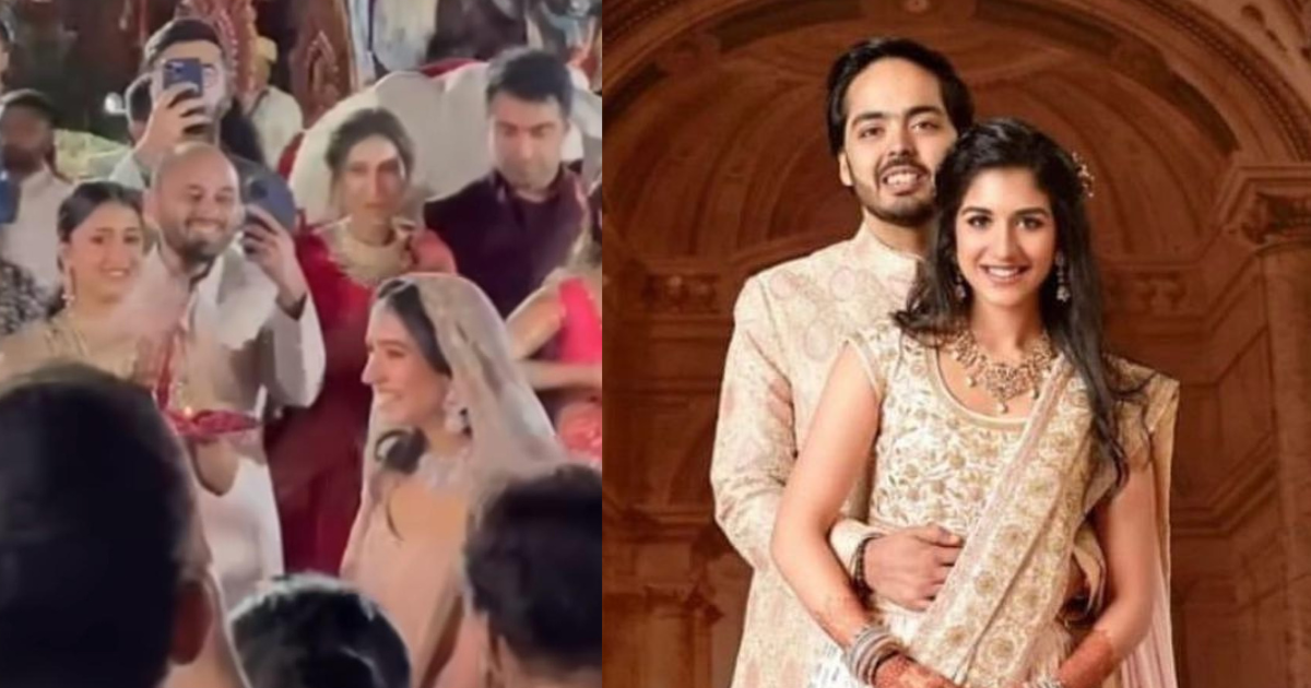 Anant Ambani-Radhika Merchant Pre-Wedding: Radhika’s Grand Entry Is Straight Out Of A Fairytale!