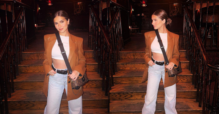 Tara Sutaria’s Brown Bag Worth Rs 3.22 Lakhs Paired With Leather Jacket, Denims Is Semi-Formal Look Done Right!