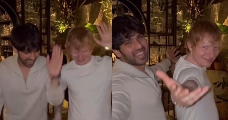 Ed Sheeran Perfects The ‘Butta Bomma’ Step With Armaan Malik