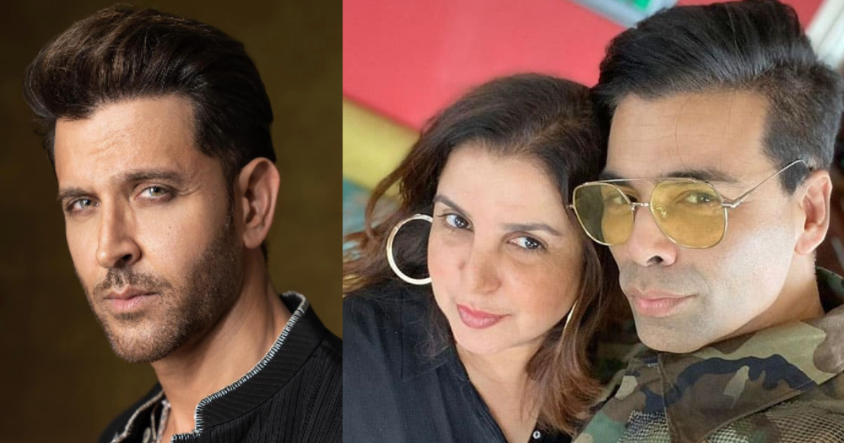 Hrithik Roshan’s Epic Reaction To Farah Khan’s Video Of Karan Johar’s New Closet