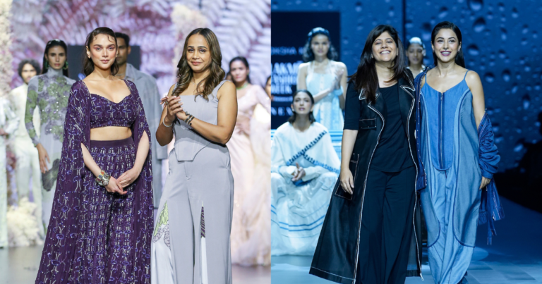 Lakme Fashion Week: Aditi Rao Hydari, Shehnaaz Gill Dazzle In Nirmooha And Diksha Khanna’s Creations On Runway