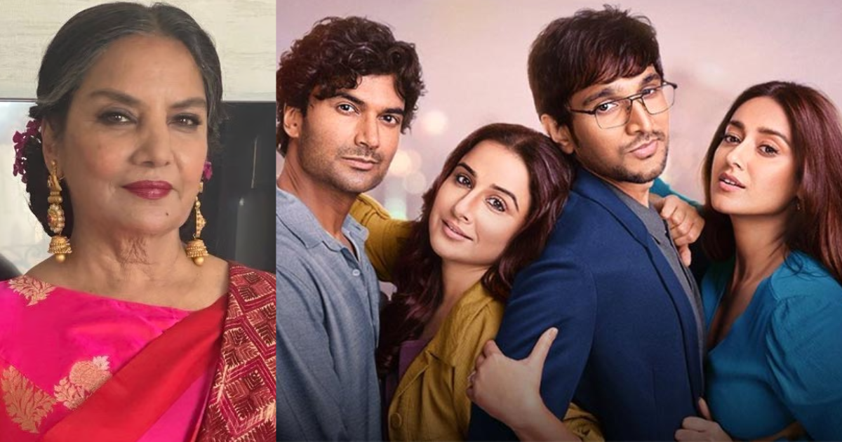 Shabana Azmi Praises Vidya Balan, Pratik Gandhi’s ‘Do Aur Do Pyaar,’ Says This