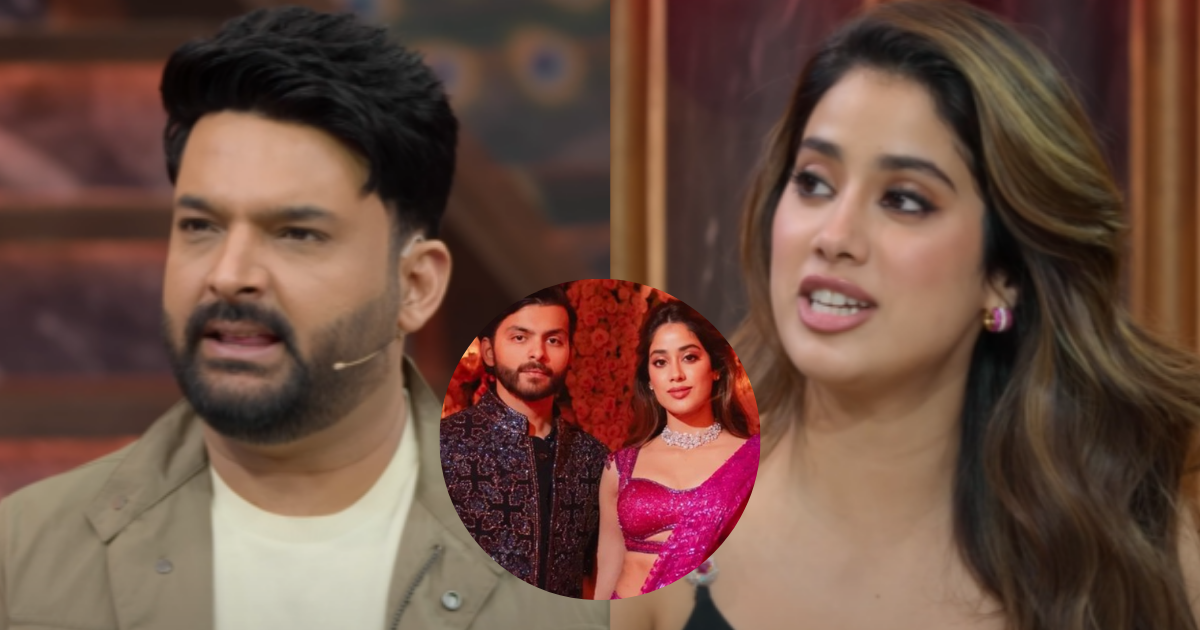 Janhvi Kapoor REACTS To Kapil Sharma Teasing Her With Shikhar Pahariya On ‘The Great Indian Kapil Show’