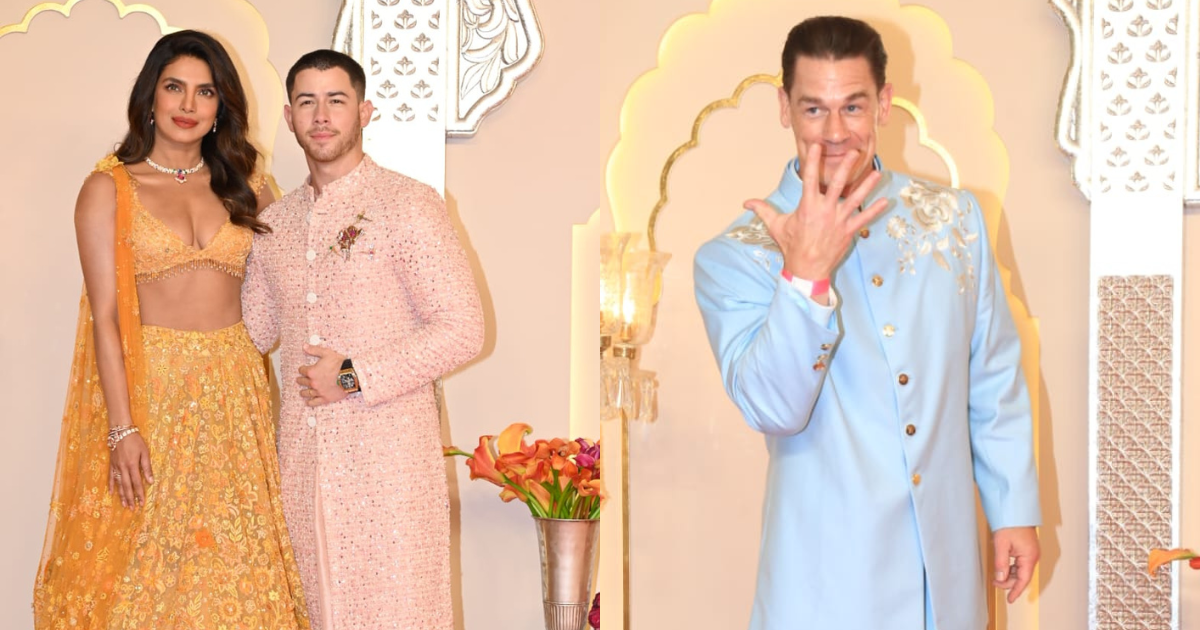 Anant Ambani, Radhika Merchant Wedding: Priyanka Chopra, Nick Jonas To John Cena, Celebs Grace The Red Carpet For Lagna Vidhi Ceremony