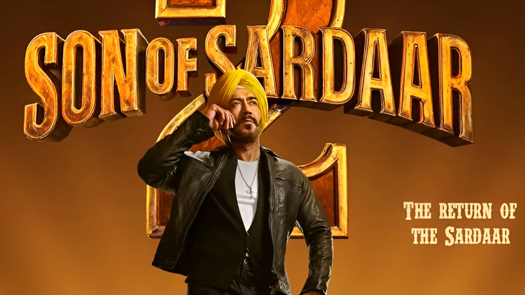 Ajay Devgn returns with Son of Sardaar 2: first poster, release date, and more.