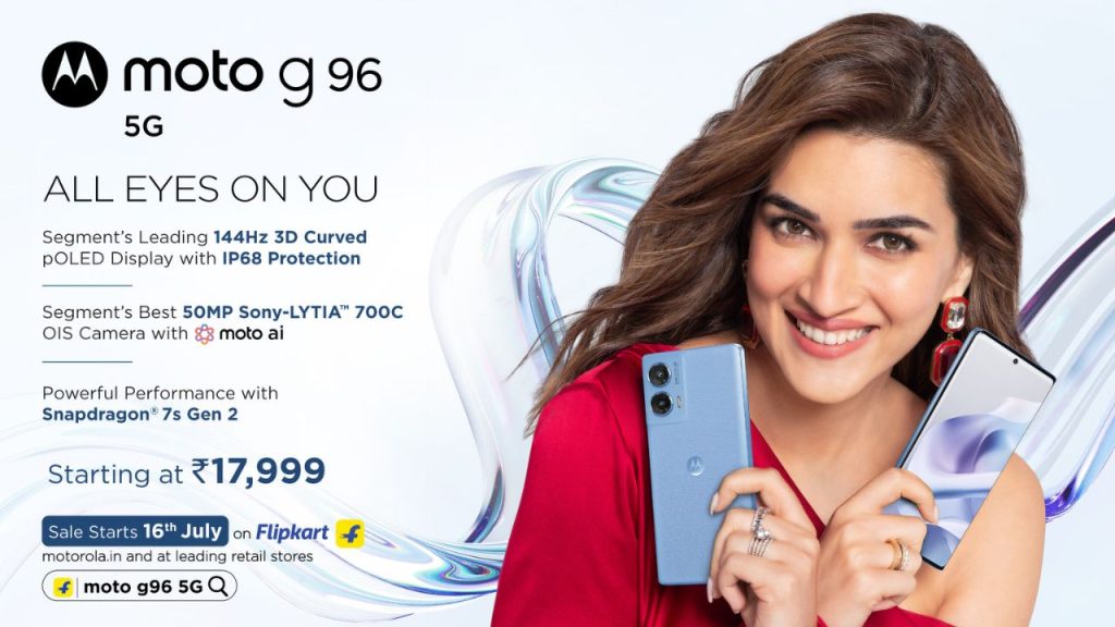 Moto G96 5G is here... The Flagship Experience That Won’t Break the Bank