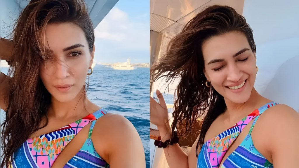 Are Kriti Sanon and Kabir Bahia on a romantic cruise vacation in France? Fans Are Convinced So!