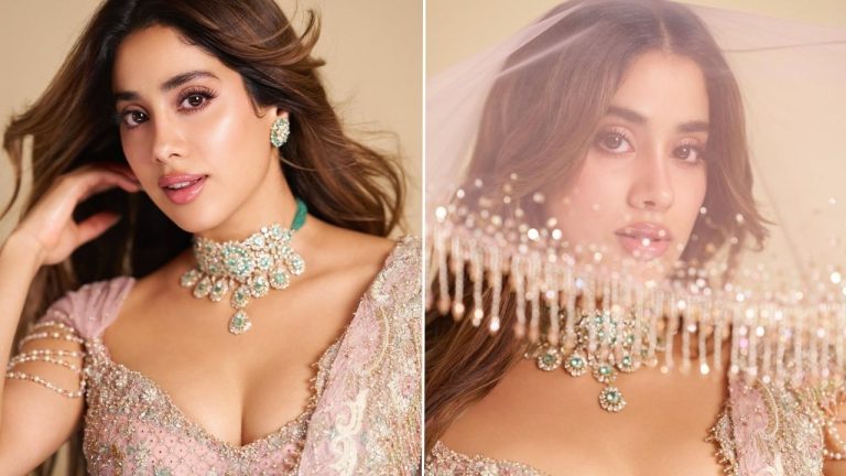 Janhvi Kapoor Stuns Again: The actress turned showstopper at India Couture Week 2025