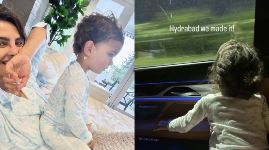 Priyanka Chopra is Back in India; Shares Cute Photos of Daughter Maltie