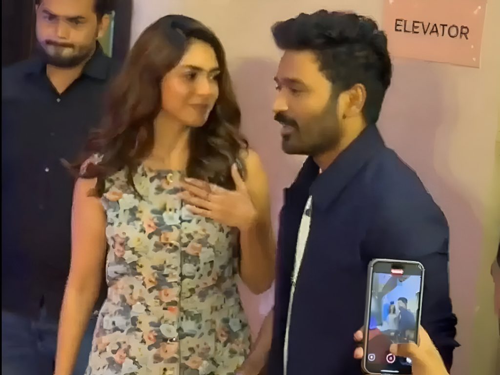 Are Dhanush and Mrunal Thakur the Newest Couple in B-Town? Here's What We Know