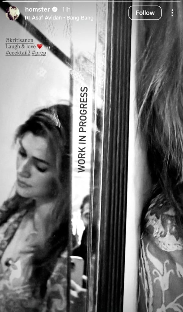 Homi Adajania Shares Kriti Sanon’s Prep Look from Cocktail 2