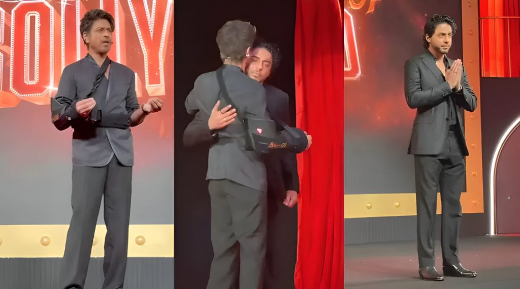 Shah Rukh Khan Bows at Aryan Khan’s Debut Launch, Expresses Gratitude