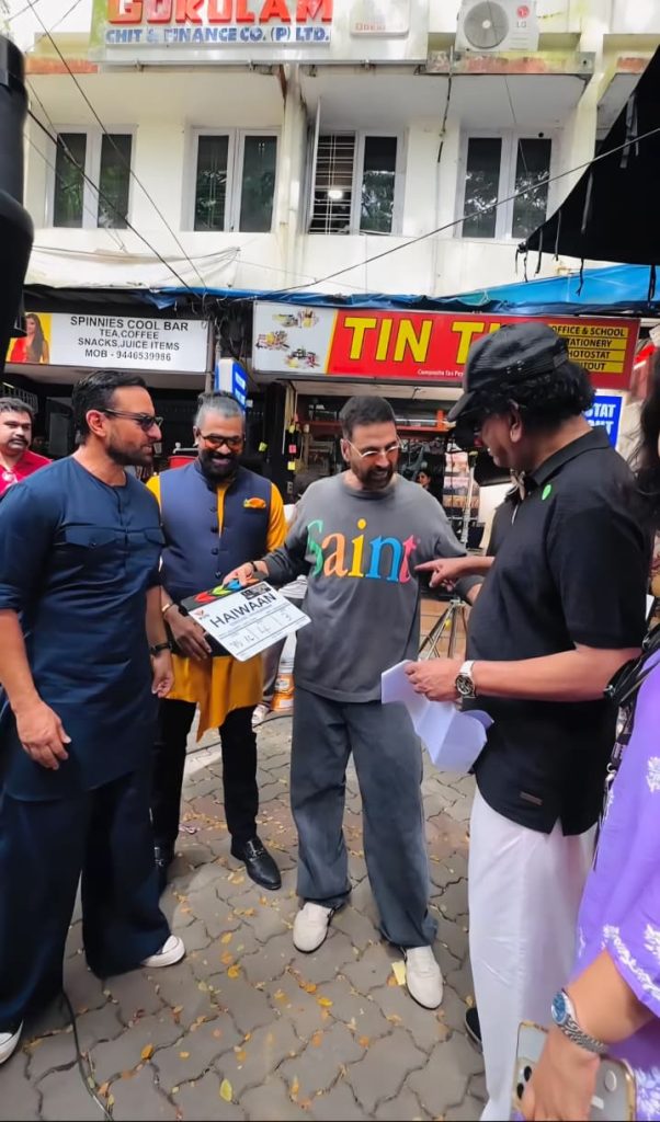 Akshay Kumar, Saif Ali Khan Reunite After 18 Years for Haiwaan Shoot