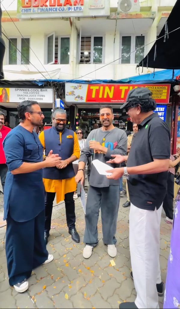 Akshay Kumar, Saif Ali Khan Reunite After 18 Years for Haiwaan Shoot