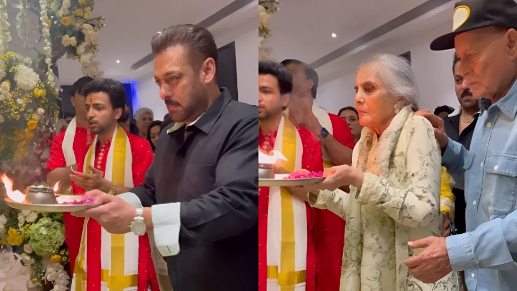 Salman Khan Celebrates Ganesh Chaturthi 2025 With Family