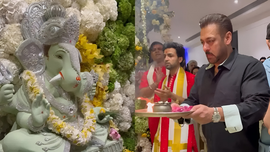Salman Khan Celebrates Ganesh Chaturthi 2025 With Family in a Warm Ceremony