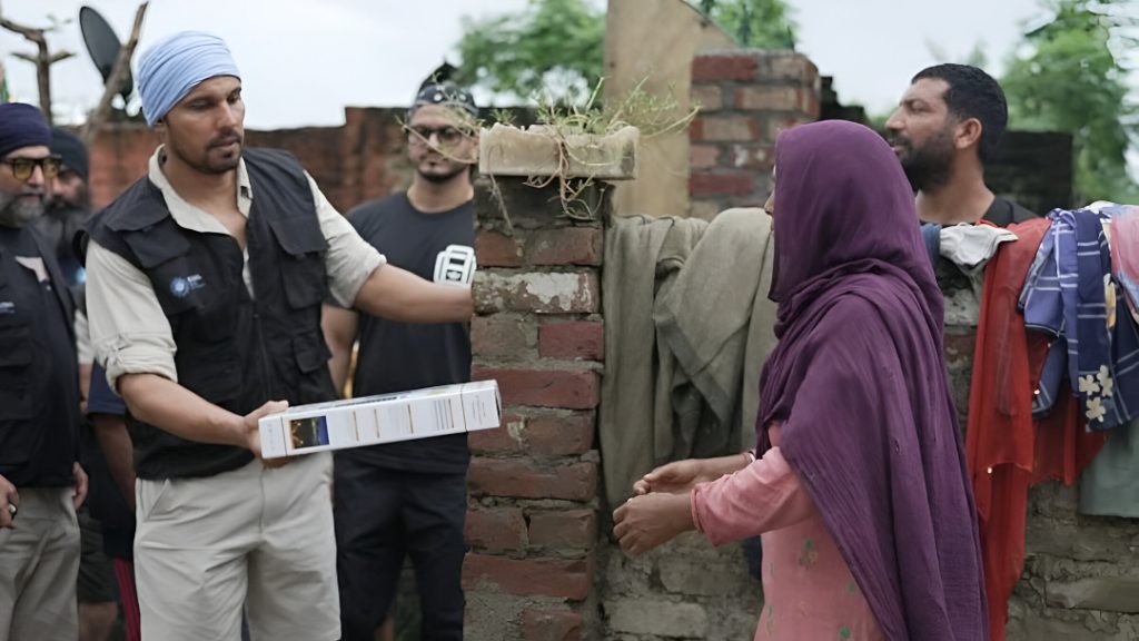 Randeep Hooda Supports Punjab Flood Victims with Global Sikhs