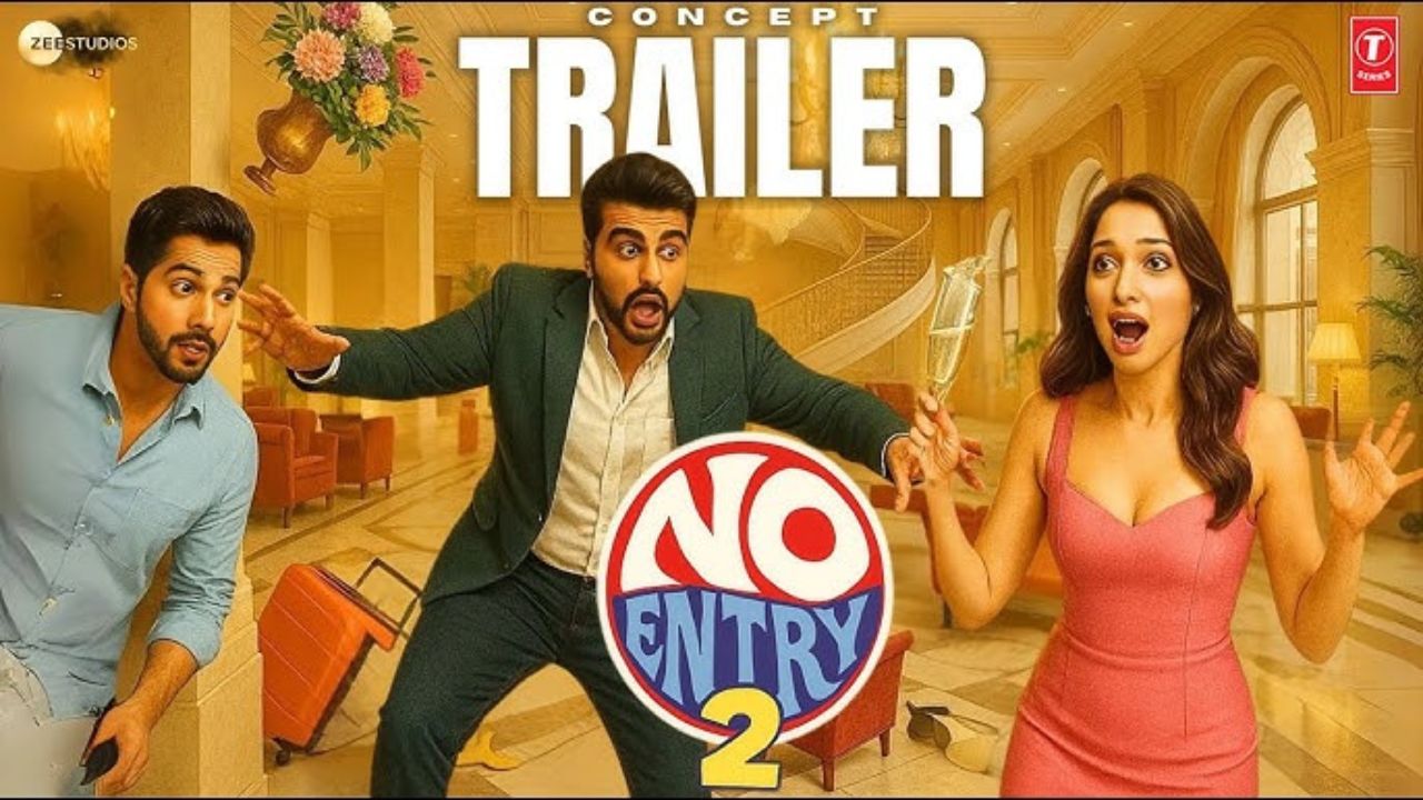 No Entry 2 Gears Up for Christmas 2026 Release: Varun Dhawan, Arjun Kapoor, and a Mystery Third Hero to Bring Double the Fun