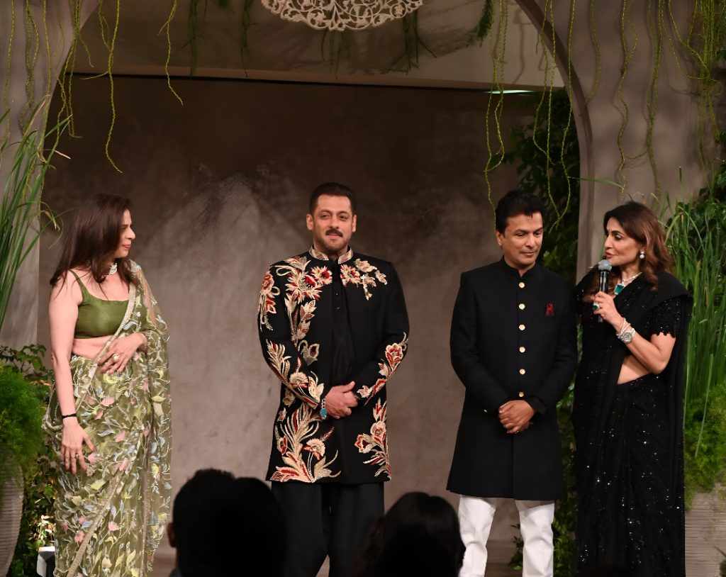 Salman Khan Lights Up the Ramp for Vikram Phadnis’ 35 Years