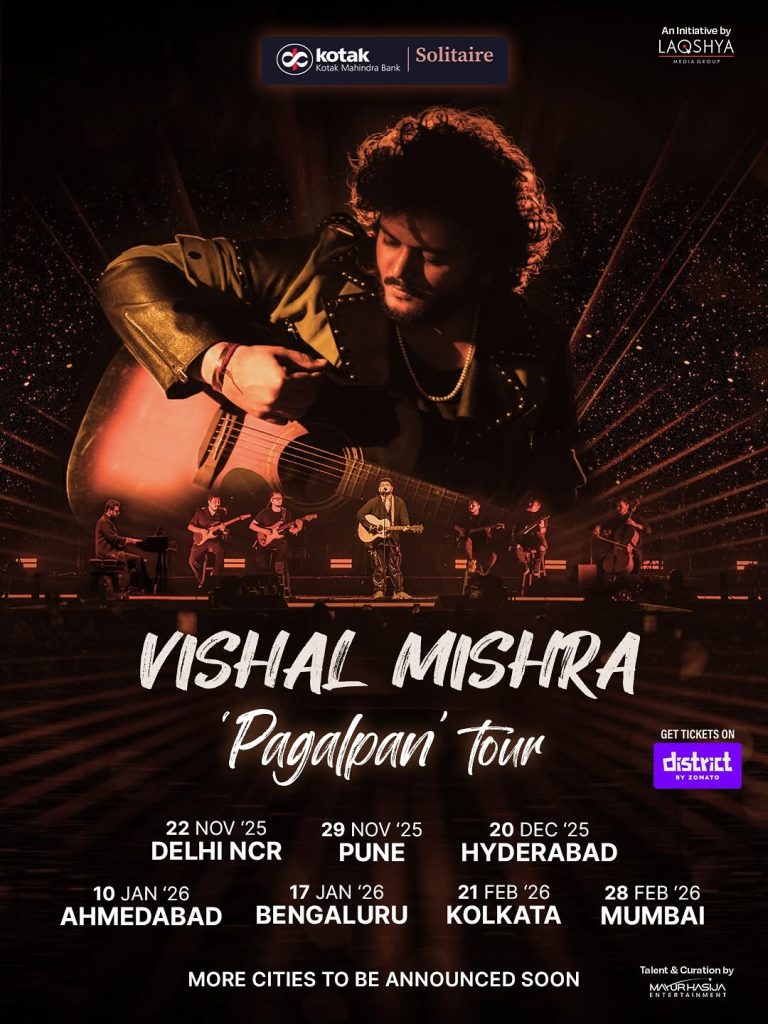Vishal Mishra’s Pagalpan Tour 2025: Dates & Details