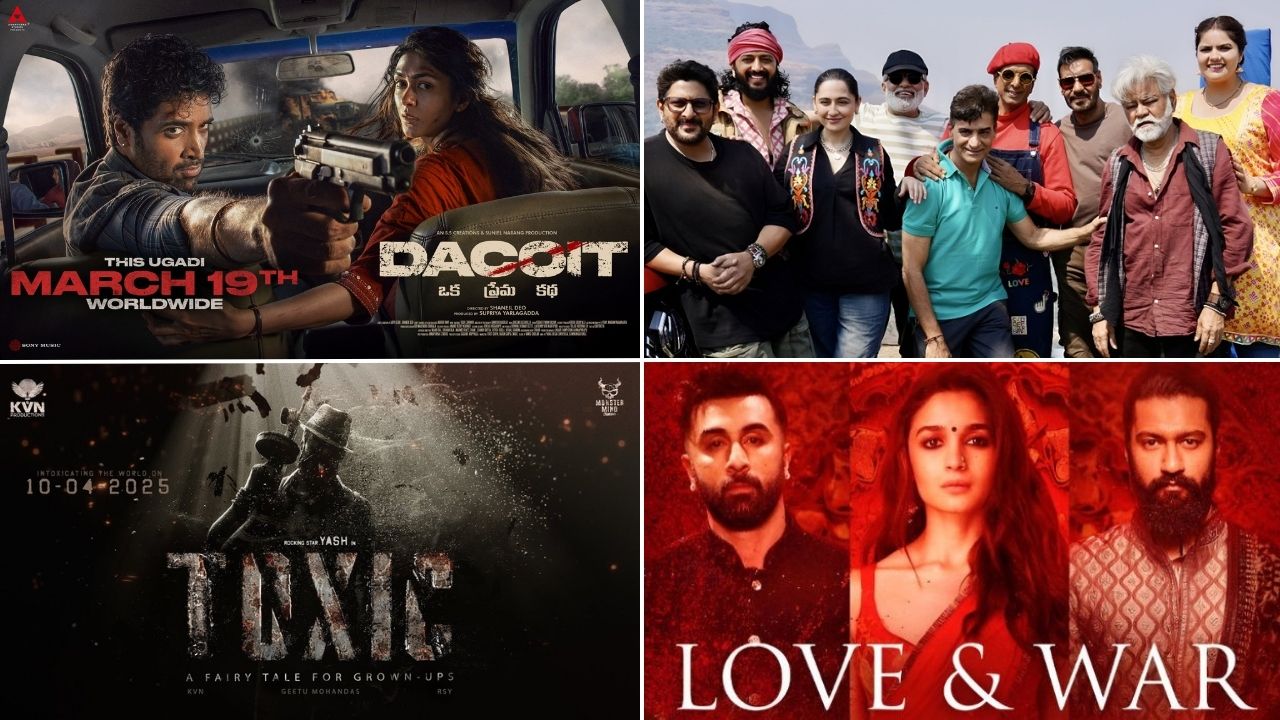Biggest Box Office Clash 2026: Love &amp; War, Toxic, Dacoit &amp; Dhamaal 4