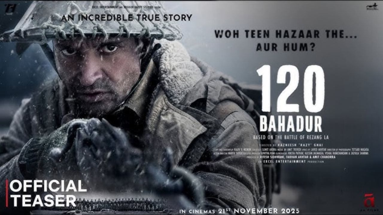 Farhan Akhtar and 120 Bahadur Team to Unveil Its Music Album in a Grand Event at Royal Opera House on November 4