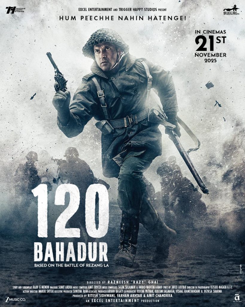 120 Bahadur Trailer: Farhan Akhtar Brings India’s Untold War Story