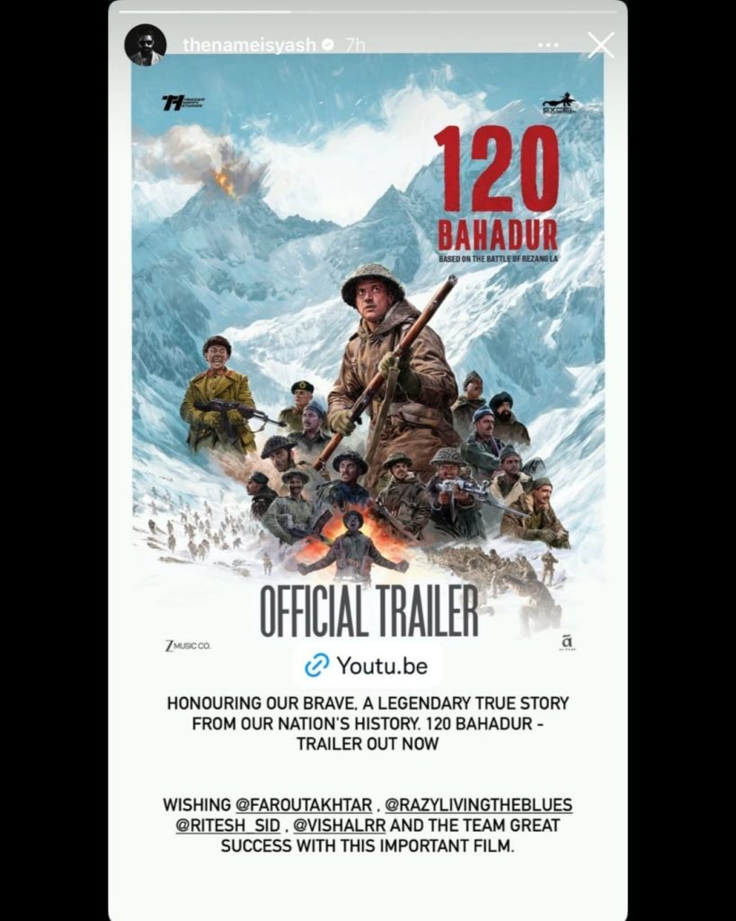 120 Bahadur Trailer Breaks the Internet: Stars Hail a Historic War Epic