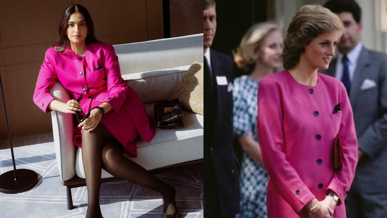 Did You Know Sonam Kapoor Wore Princess Diana-Inspired Pink Outfit For Second Pregnancy Reveal? Details Inside!
