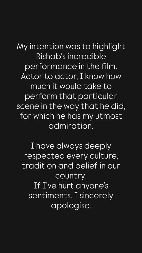 Ranveer Singh Apologises After Kantara Mimicry Backlash