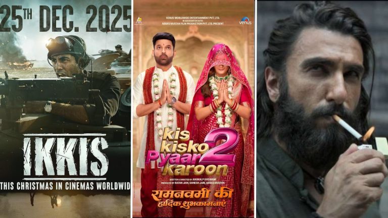 Dhurandhar, Kis Kisko Pyaar Karun 2, Ikkis and More Bollywood Movies Releasing In December 2025
