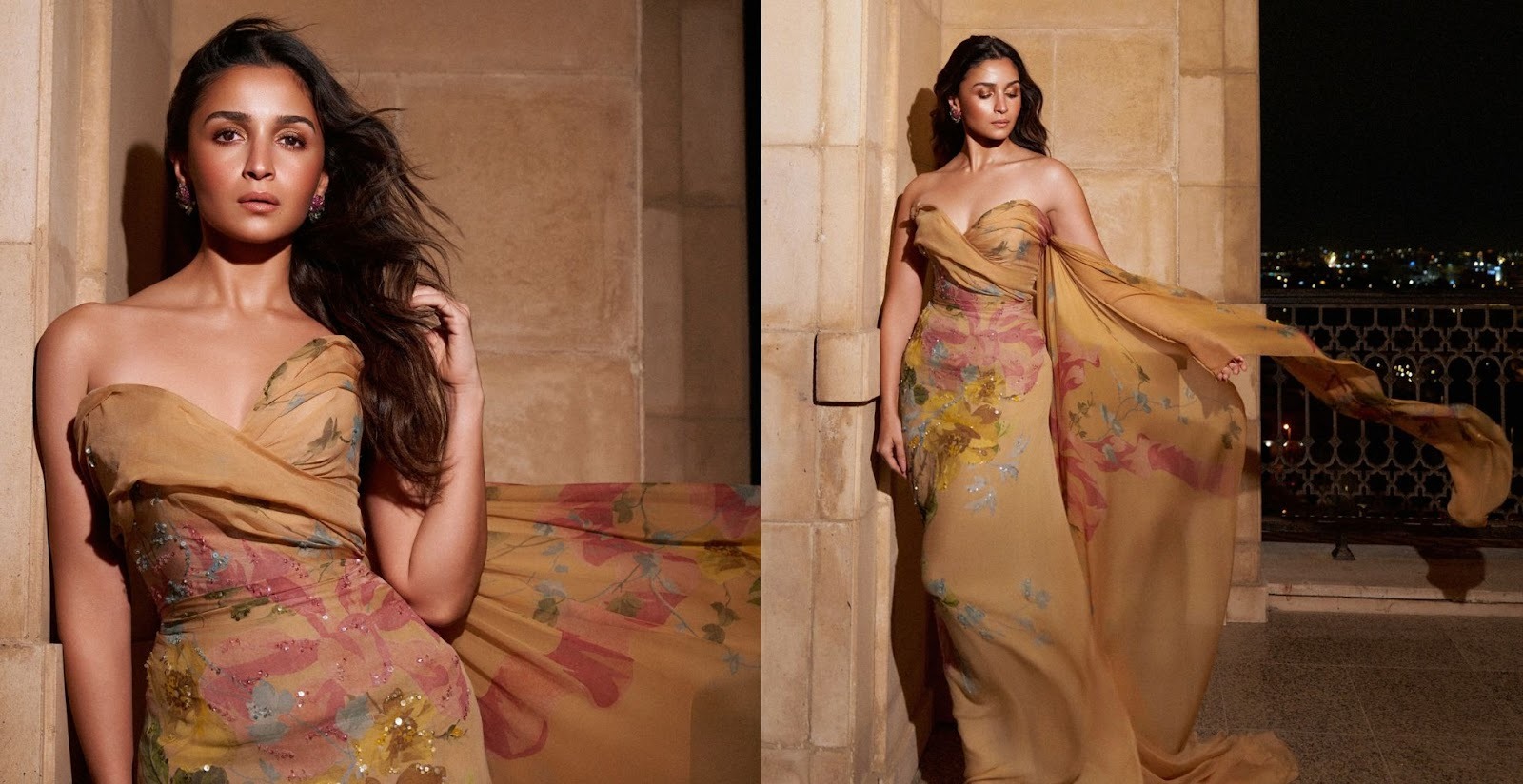 Decoding Alia Bhatt’s Bronzed Makeup Look In Mesmerising Floral Dress At Red Sea Film Festival