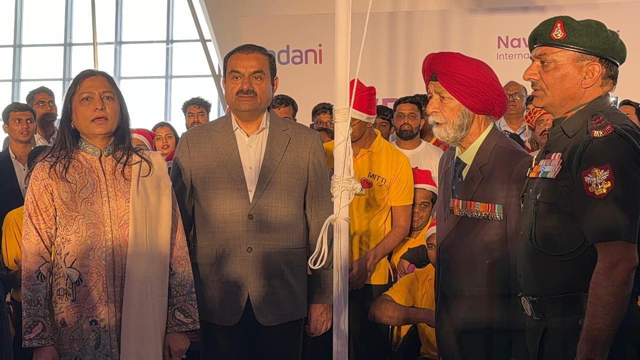 Gautam Adani Welcomes the First Flyers as Navi Mumbai Airport’s Opening Feels Like a Celebration